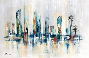 Uptown XXV mid century skyline